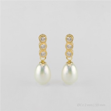 Boucles d'oreilles en Argent