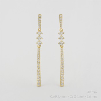 Boucles d'oreilles en Argent