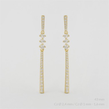 Pendientes de Plata de Ley