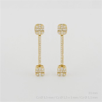 Brincos de Prata Esterlina