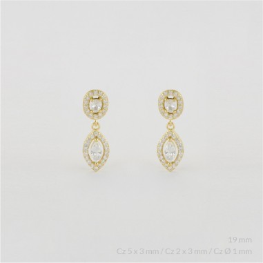 Boucles d'oreilles en Argent