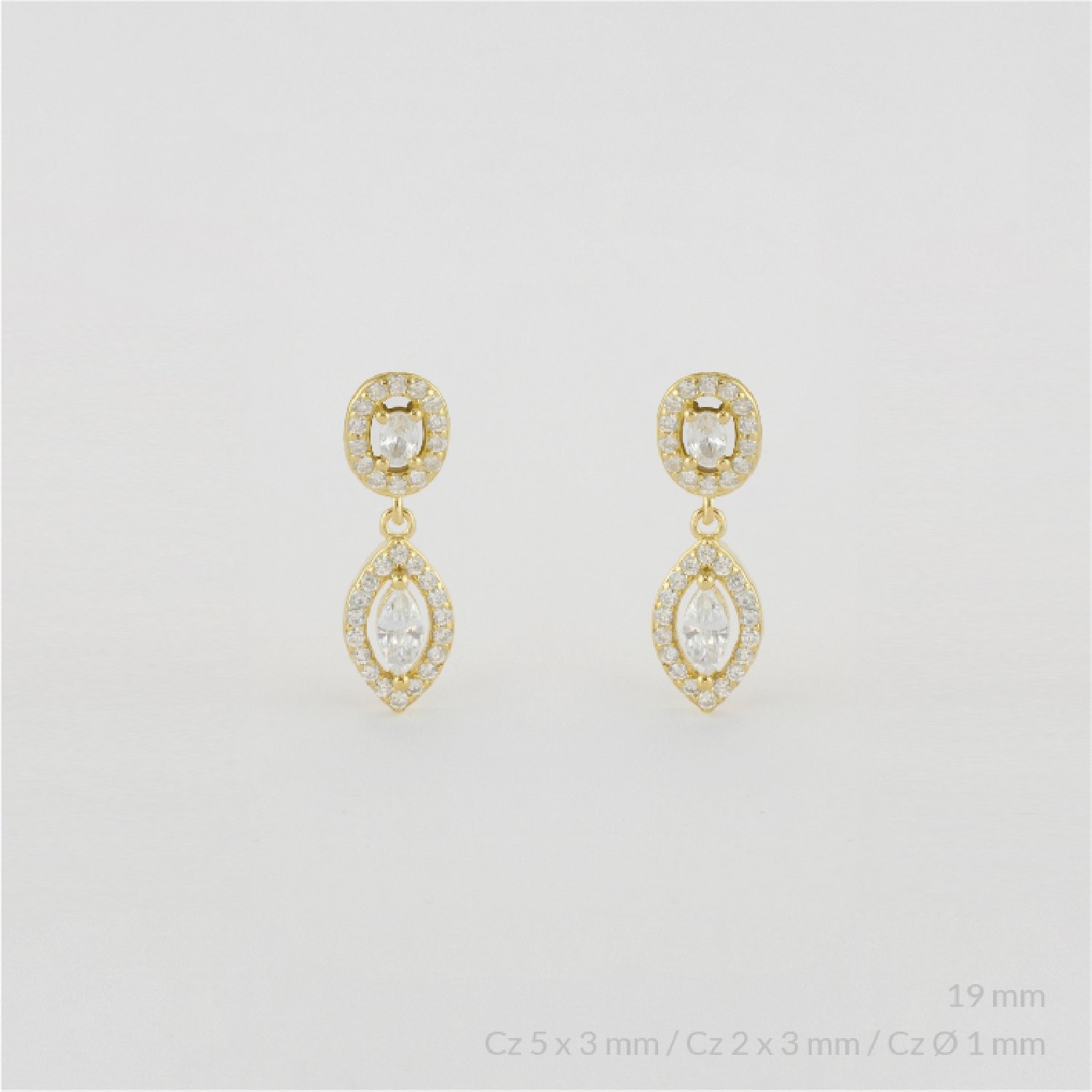 Pendientes de Plata de Ley