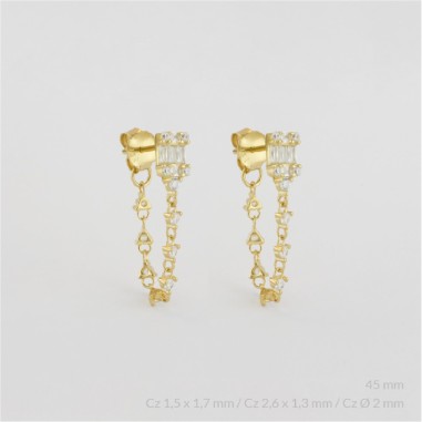 Brincos de Prata Esterlina