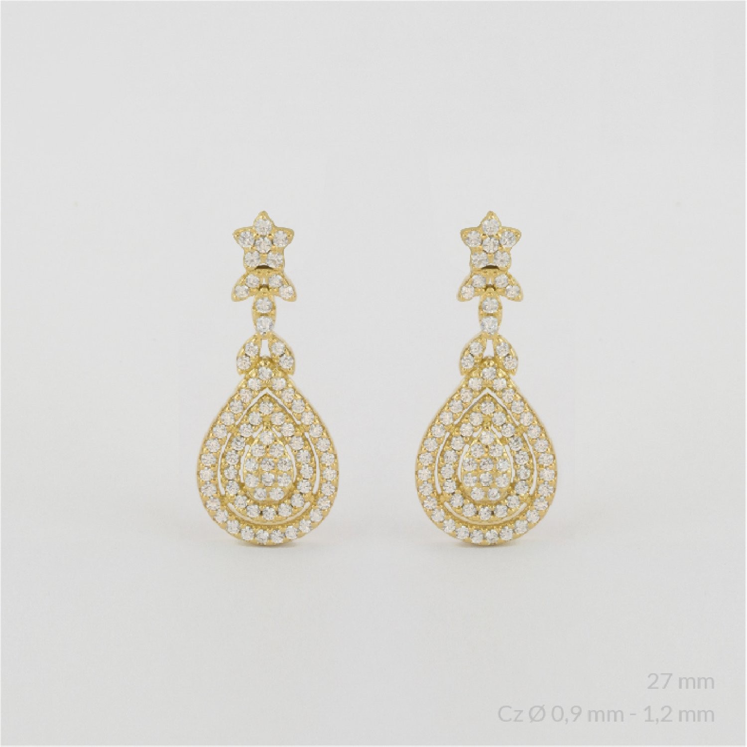 Pendientes de Plata de Ley