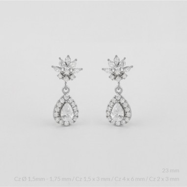 Boucles d'oreilles en Argent