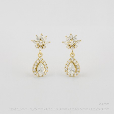 Pendientes de Plata de Ley