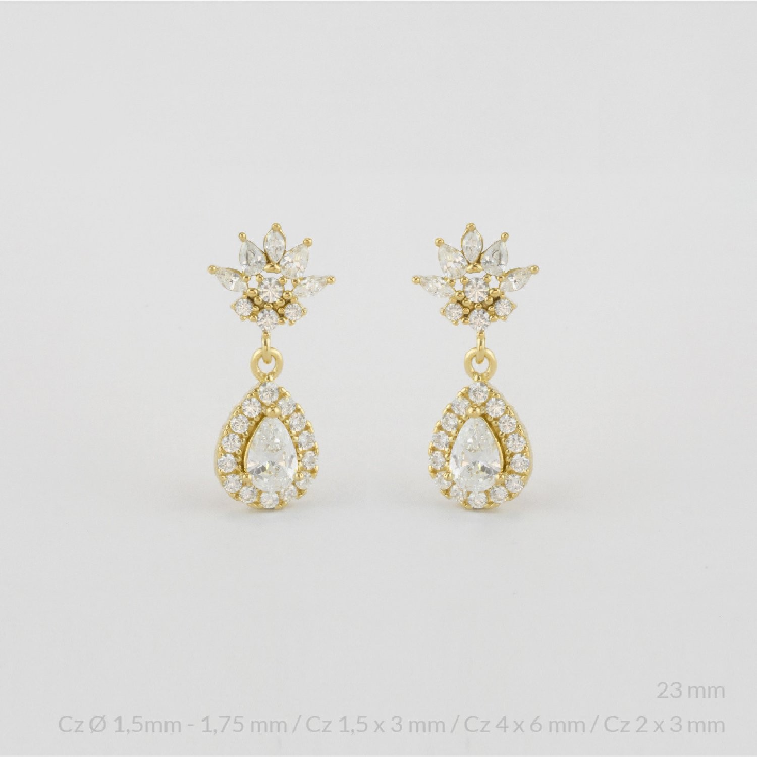 Pendientes de Plata de Ley