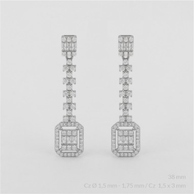 Boucles d'oreilles en Argent