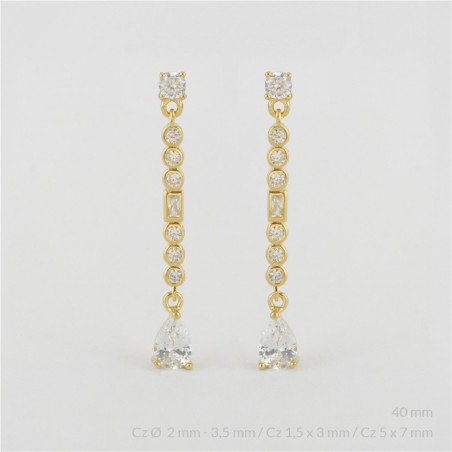 Pendientes de Plata de Ley