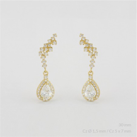 Pendientes de Plata de Ley