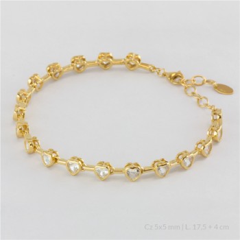 Pulseira de Prata Esterlina
