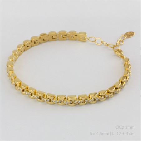 Pulseira de Prata Esterlina