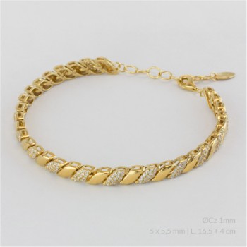 Pulseira de Prata Esterlina
