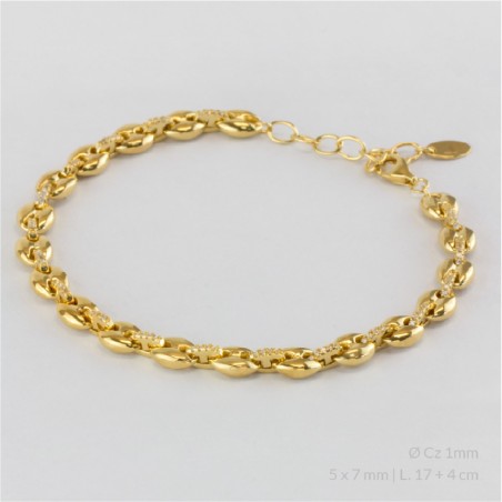 Pulsera de Plata de Ley