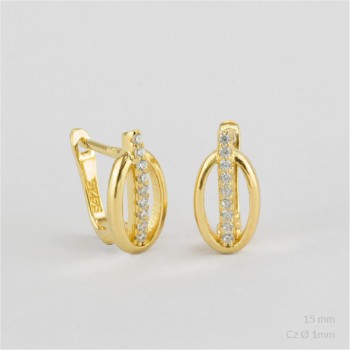 Pendientes de Plata de Ley