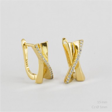 Boucles d'oreilles en Argent