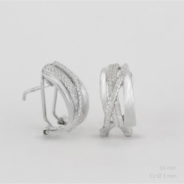 Boucles d'oreilles en Argent