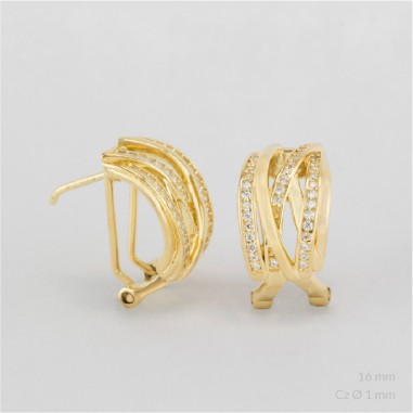 Boucles d'oreilles en Argent