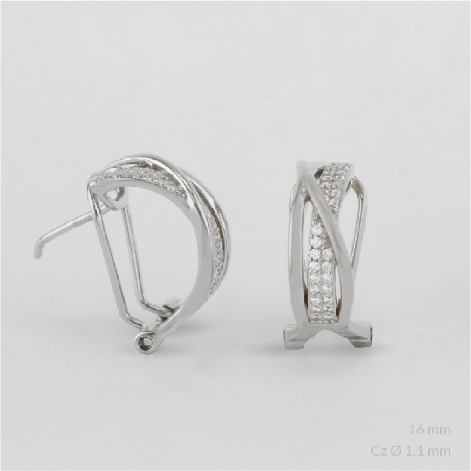 Pendientes de Plata de Ley