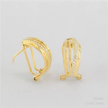 Pendientes de Plata de Ley