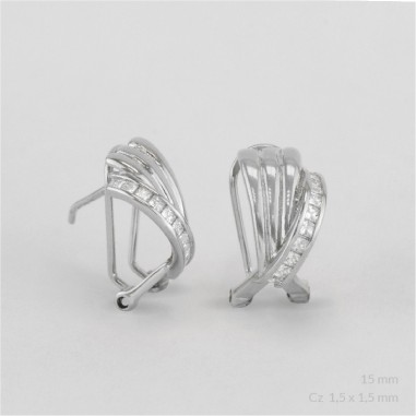 Boucles d'oreilles en Argent