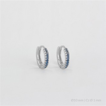 Silver Hoops | Ø10 mm