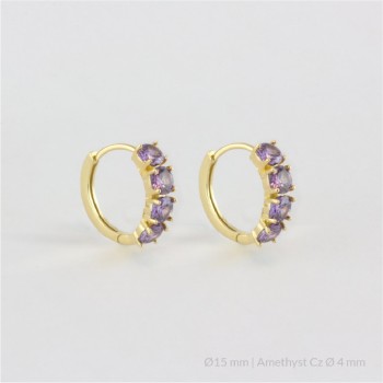 Brincos de Prata Esterlina...