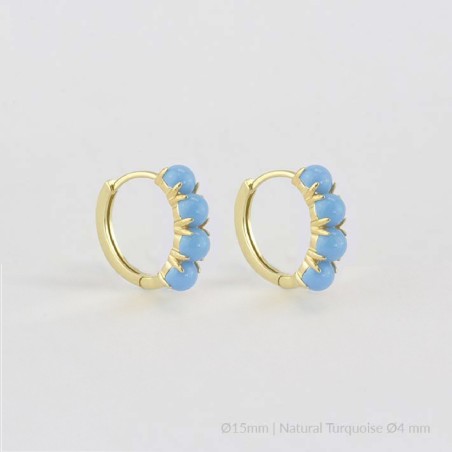 Silver Earrings | Ø15 mm