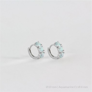 Brincos de Prata Esterlina | Ø10 mm