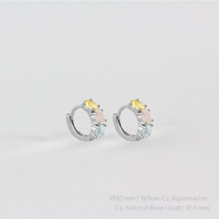 Brincos de Prata Esterlina | Ø10 mm