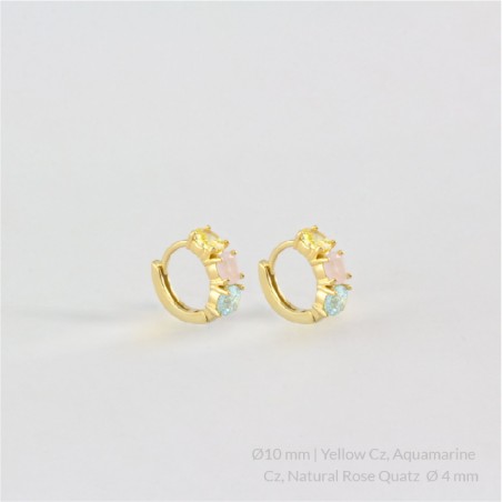 Brincos de Prata Esterlina | Ø10 mm