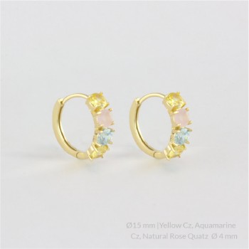 Boucles d'oreilles en...
