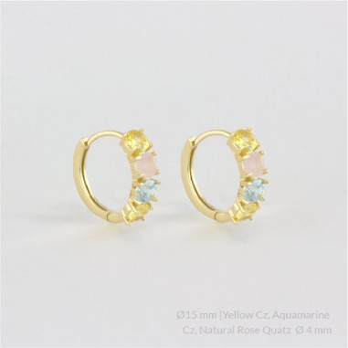 Aros de Plata de Ley | Ø15 mm