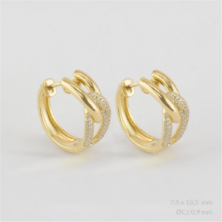 Pendientes de Plata de Ley