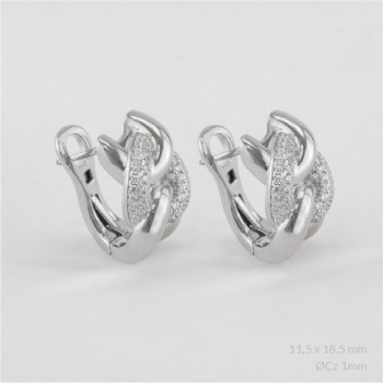 Pendientes de Plata de Ley
