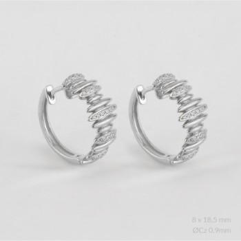 Pendientes de Plata de Ley