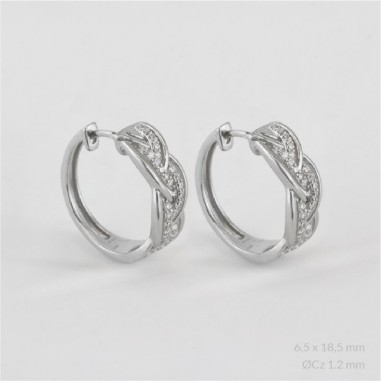 Boucles d'oreilles en Argent
