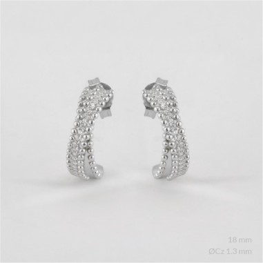 Boucles d'oreilles en Argent