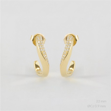 Pendientes de Plata de Ley