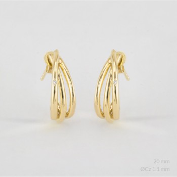 Pendientes de Plata de Ley