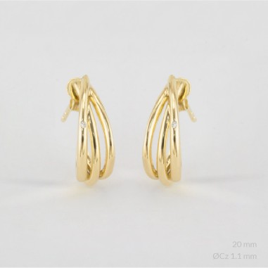 Pendientes de Plata de Ley