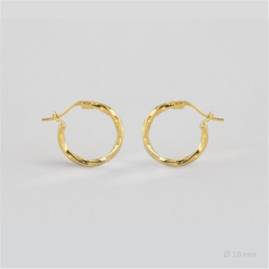 Argolas de Prata Esterlina | Ø18 mm