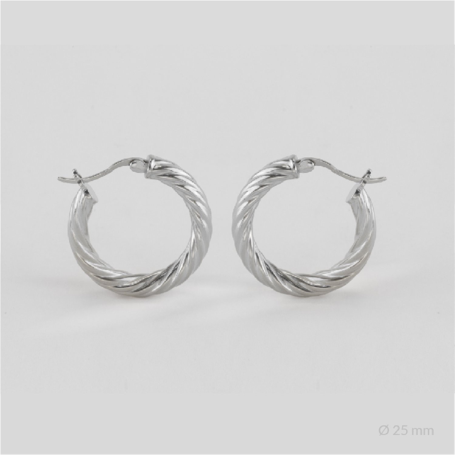 Aros de Plata de Ley | Ø25 mm
