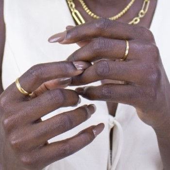 Aliança de Prata Esterlina 2