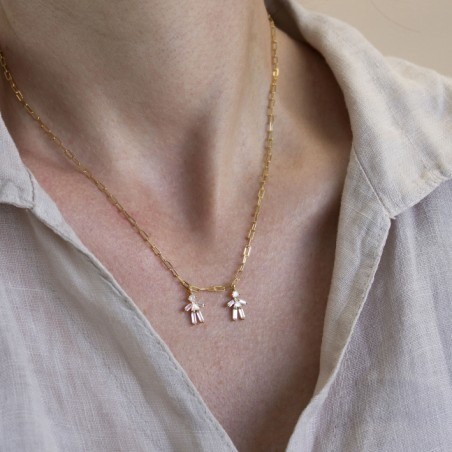 Sautoir en Argent | Fille Fille