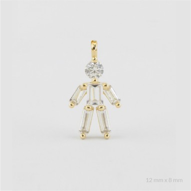 Sterling Silver Charm | Boy