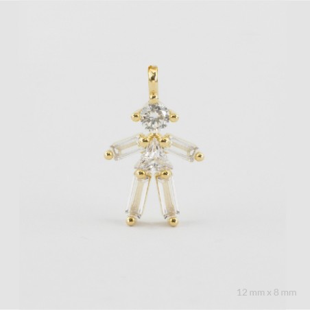 Sterling Silver Charm | Girl