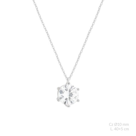 Gargantilla de Plata de Ley | Ø10 mm