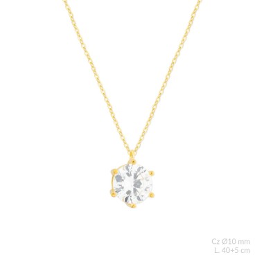 Sautoir en Argent | Ø10 mm