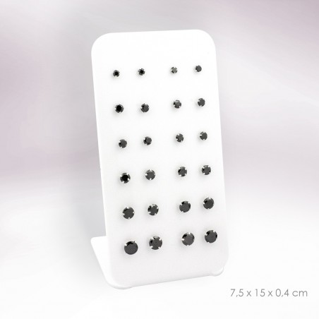 Expositor - 12 pares de brincos